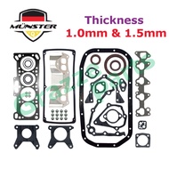 Münster Overhaul Full Set Gasket MD997659 for Proton Saga 12V Wira 1.5 4G15 (Metal)