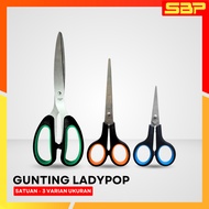 Lady Pop Stainless Steel Scissors LHW-845~LHW-885 Fabric Scissors Heavy Duty Scissors