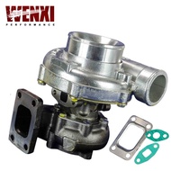 GT35 Turbo charger A/R:.70 cold,.63 hot,t3 flange Turbocharger  Horsepower rating: 300-500hp WX-TURB