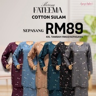 KURUNG FATEEMA COTTON SULAM