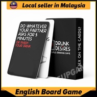 Drunk Desires Couples Drinking Game Card Game