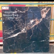 Granit lantai/Dinding Ukuran 60x60 Garuda Maggior Black