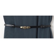 Weekend X Ob Design Slim Black Belt