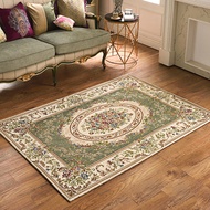 European-style carpet for living room, sofa, coffee table, French country-style bed rug, entryway ru