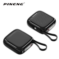 3C(CCC)Pineng PN830/PN833PD Smallest Powerbank (10000mAh) typec input/output FAST CHARGING  + FREE P