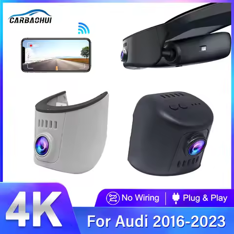 New 4K Car DVR for Audi a4 b8 b9 a3 8v 8p a5 a6 c7 a7 a8 Dash Cam for Audi q5 q7 q3 q8 q2 tt rs3 rs4