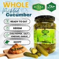 ROYALARM Pickle Cucumber Slice Pickles Cucumber Sliced Halal Jeruk Gherkin Halal Pickel Cucumber Pic