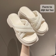 Da Kim Tuyen cross-strap wedge sandals (form to back 1sz)