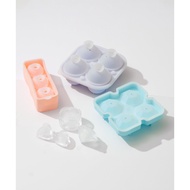 +Electronic Invoice Japan 3COINS Rose Diamond Heart Shape Ice Maker Cube Silicone Rubber Box