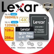 LEXAR - 雷克沙 128GB 1066x Professional microSDXC 記憶卡 附SD卡轉接器(160MB/S)4K U3 C10 V30 (LMS1066128G-BNANG) -【原裝正貨】