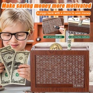 Pen Money - with Plan Savings Box Bank Creative Tool Adults for Management Wooden COD Malaysia Piggy