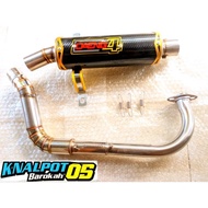 Terlaris Knalpot Daeng4 inlet 38 mm Carbon mio sporty,mio