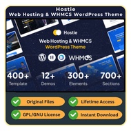 Hostie WordPress Theme GPL | Hosting & WHMCS Theme | Elementor Ready