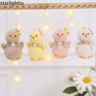 ONLYES Plush Baby Chick, Handmade  Colorful Easter Decorations, Happy Easter Plush Material Funny De
