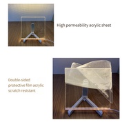 LED Note Board Glowing Acrylic Message Marker Board with Light Board Note Illuminated White Board