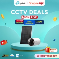 [ Watch Live & Grab Deal ] TP-Link Tapo TC82 KIT 2K 3MP Wireless CCTV Solar Camera Outdoor IP65, Col