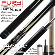FURY DL-15 MAPLE POOL CUE - 13 MM - BILLIARD STICK STIK BILIAR BILYAR - Sports Emporium