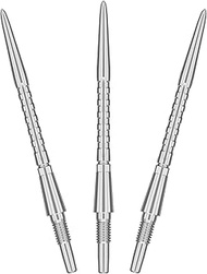 TARGET Darts Swiss Point Storm Dart Points, Surge (3 Pack Set Tips) 26MM/30MM/35MM - Gold/Silver/Bla