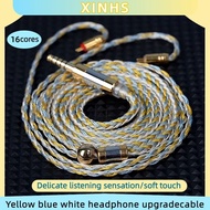 สายอัพเกรดหูฟัง XINHS-04-16 Core สำหรับ mmcx-kz-QDC-TFZ-QDC-ie300-ie600-dual 3.5-2.5-HD800-HD650