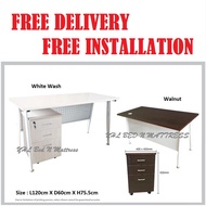 YHL Study Desk / Table With Mobile Pedestal