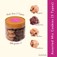 Chocolate Chip Cookies (Mix 3 Types) 250g bytheluks