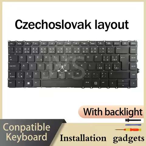 For HP EliteBook 840 G7/845 G7/840 G8 Backlit Keyboard CZSK BR CH DE ES FR LA PT RO SE UK US