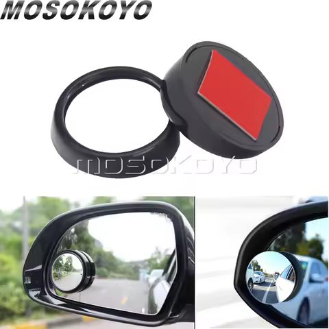 360 Wide Angle Blind Spot Dead Zone Round Convex Auxiliary Rear View Mirror Universal for cars, truc