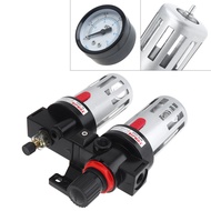 Air Compressor 0-1.0mpa Adjustable Two Union Oil Water Separator Regulator