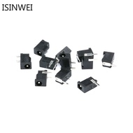 20pcs  DC Power Jack DC-002 DC Connector DC002 3.5*1.3mm  DC Power Socket 3pin Straight