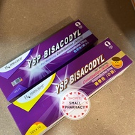 YSP Bisacodyl suppository 5mg / 10mg ( same as dulcolax ) 10 x 10s ( 100 biji )