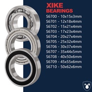 XiKe S6700 S6701 S6702 S6703 S6704 S6705 S6706 S6707 S6708 S6709 S6710 2RS/ZZ/Open Deep Groove Ball 
