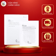 Box of 10 Masks to Moisturize, Nourish and Protect Skin from UV Rays 9 wishes Rice Water Sheet Mask 