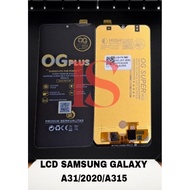 LCD SAMSUNG A31 FULLSET TOUCH SCREEN LCD SAMSUNG GALAXY A31/2020/A315 LCD ORIGINAL