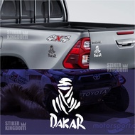 Dakar Rally Car Sticker