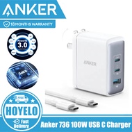 Anker 100W USB C Charger, 736 Charger (Nano II 100W), 3-Port Fast Compact Wall Charger