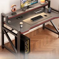 Ergonomic Computer Table | Office Table | Study Table with Shelf Carbon Steel Table