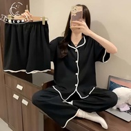 ALON New terno pantulog for woman 3 in 1 comfortable cotton pajama terno for woman