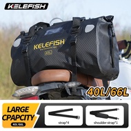 KELEFISH 40L/66L Motorcycle Dry Duffel Bag Luggage bag Waterproof Bag Travel Bag Motorbike Bag Saddl