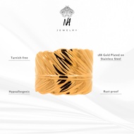 najewelry GOLDEN PALMA CUFF BRACELET