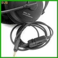 BUB Soft Braided Wire Headphone Wire for Beyerdynamic MMX300 Headset Braid PU Wire