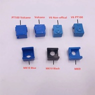 1pcs Silicone Socks For E3D V6 MK8 MK9/MK10/Volnaco Heated Block Sleeve Hotend Protector Cover For 3