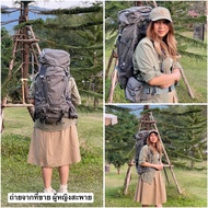 กระเป๋าผู้ชาย กระเป๋าเดินทาง เดินป่า Deuter Jack wolfskin กระเป๋าแบ็คแพ็คท่องเที่ยว เป้เดินป่า50ลิตร อุปกรณ์เดินป่า กระเป๋าเดินป่า กระเป๋าผู้หญิง