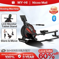 [NICOO] Magnetic Rowing Machine 16 Levels Resistance Foldable Smart Quiet LCD Monitor Home Gym 划船机