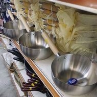 TOFFI Saucepan Stainless Steel  Periuk Masak  (18cm/ 20cm/ 22cm)  Stainless Steel (Pan) + Wooden (Ha