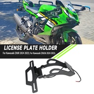 For KAWASAKI ZX6R ZX636 ZX-6R 2024 2025 Accessories Motorcycle License Plate Holder Fender Eliminato