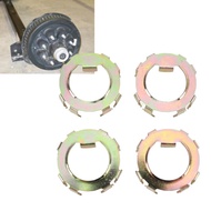 ilike Trailer Spindle Nut Retainer  4pcs Kit Metal Secure Fixation Wheel Replacement for EZ Lube Jam