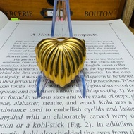 Estee Lauder 1976年Fluted Heart香膏盒