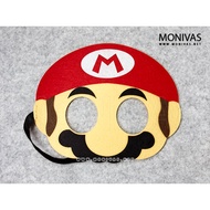 Super Mario Party Mask Kids Birthday Cosplay Event Costume Accessories