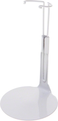 Kaiser Doll Stand 1101 - White Doll Stand for 5" to 6" Dolls and Action Figures, 6-Pack