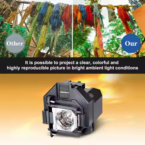 Projector Lamp for ELPLP96 V13H010L96 for Epson EB-W05 EB-W39 EB-W42 EH-TW5600 EH-TW650 EX-X41 EX326